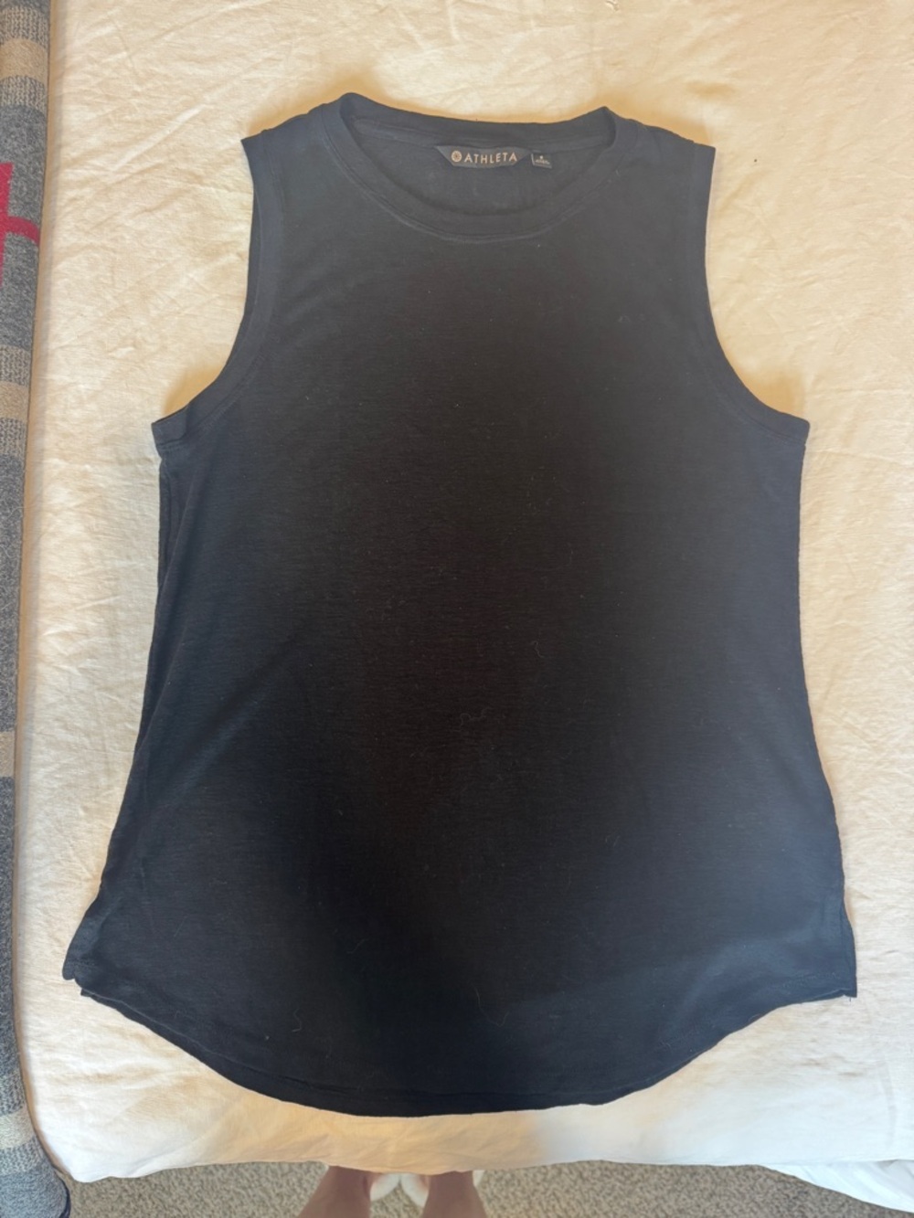 Athleta Black Sleeveless Crewneck Tank - Picture 5 of 5